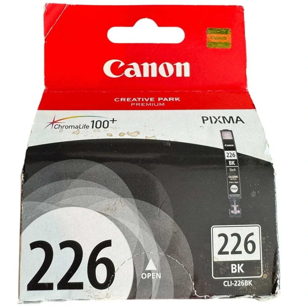 Canon CLI-226BK‎ Black Ink Tank PIXMA IP4820 MG5220 IX6520 Genuine 4546B001 NIB